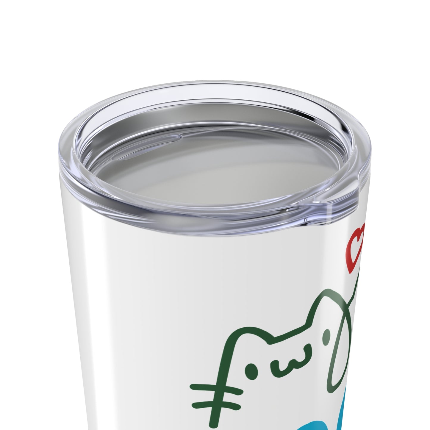 Cute Pet Lover's Tumbler 20oz – Stylish and Practical for Every Pet Enthusiast